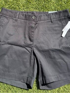 Talbots Black Chino Shorts